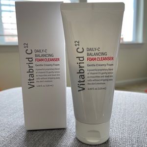 Brand new Vitabrid C12 Daily Balancing Foam Cleanser. Full size never opened